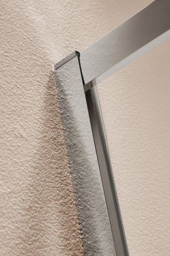 Душевой уголок Cezares ECO ECO-O-R-2-90-P-Cr 90х90 стекло рифленое профиль хром без поддона - фото 4