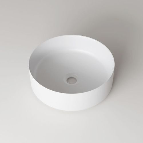 Раковина из сантехнического фарфора Iddis Ray RAYWM03i27 40х40 накладная цвет белый без отверстий под смеситель - фото 4