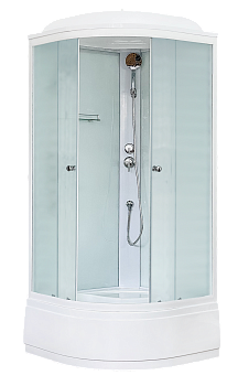 Душевая кабина Royal Bath CK RB90CK5-WC 90х90 четверть круга с крышей ориентация универсальная