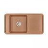 Кухонная мойка Aquaton Беллис 1A725132BS270 95х50 цвет коричневый