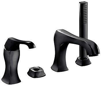 Смеситель Emmevi Ares 76120/NEO на борт ванны черный