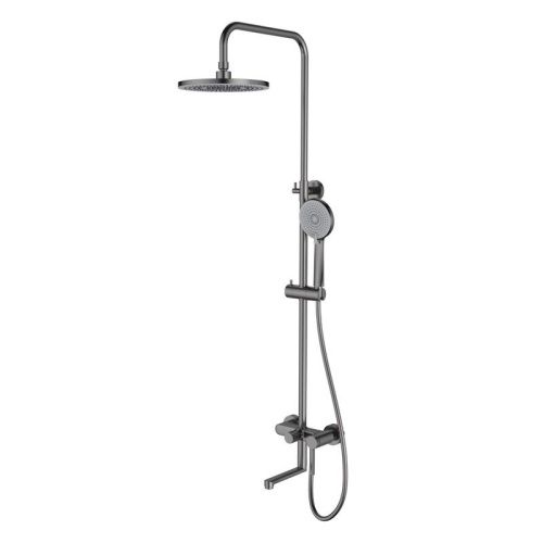 Душевая стойка Esko ST260SCGM настенная цвет оружейная сталь - фото 2