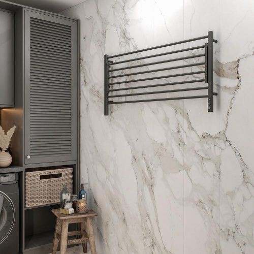 Полотенцесушитель электрический Terminus 4670078543349 125х60 черный - фото 5