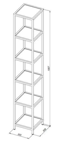 Стеллаж Allen Brau Liberty 1.33005.60 - фото 4
