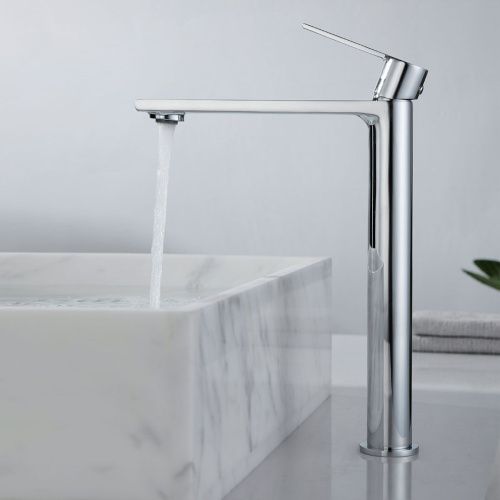 Смеситель для раковины Vincea Vogue VBF-1V2CH на столешницу хром