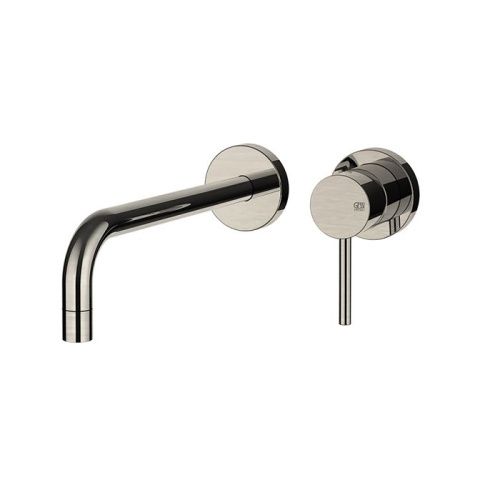 Смеситель для раковины Gessi Emporio Via tortona 44825#149 встраиваемый в стену никель