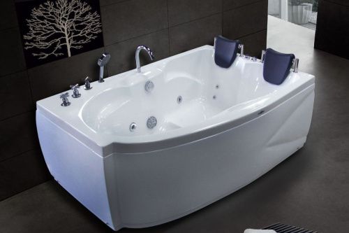 Ванна акриловая Royal Bath SHAKESPEARE RB652100K-R 170х110 пристенная асимметричная с каркасом - фото 3