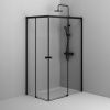 Душевой уголок Am.Pm X-Joy W94G-403-12080-BТ 120х80 стекло прозрачное профиль черный без поддона