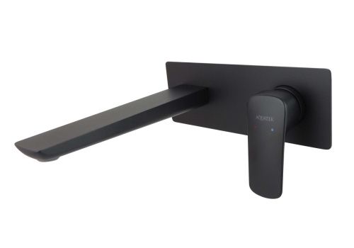 Смеситель Aquatek ВЕГА AQ1013MB встраиваемый в стену черный