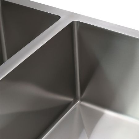 Кухонная мойка Melana ProfLine H57544 сатин 60х45 цвет серый поверхность полированная