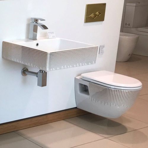 Чаша унитаза подвесная Creavit Terra TP325-00CB00E-NA00 цвет белый без сиденья душевой смыв - фото 3