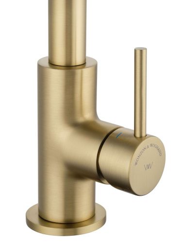 Смеситель для кухни Wonzon & Woghand WW-L1005-BG на мойку золото - фото 4