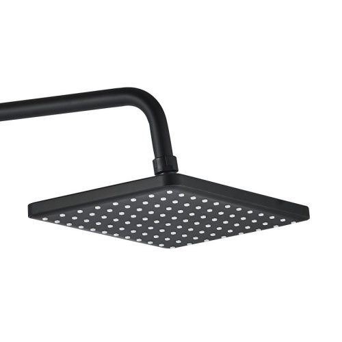 Душевая стойка Haiba HB24817-7 настенная цвет черный - фото 5