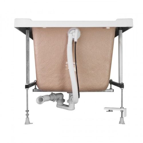 Ванна акриловая Santek Санторини 1WH302494 160х70 пристенная прямоугольная без каркаса - фото 5