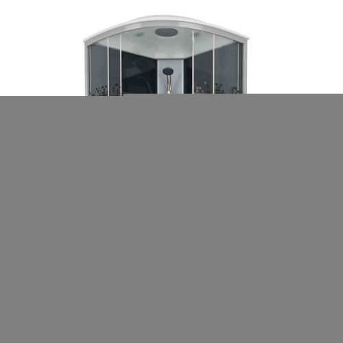 Душевая кабина Niagara Eco 7507 80х80 четверть круга с крышей ориентация универсальная - фото 2