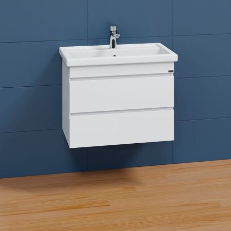 Тумба под раковину СанТа Марс 700294 70х40 подвесная цвет белый