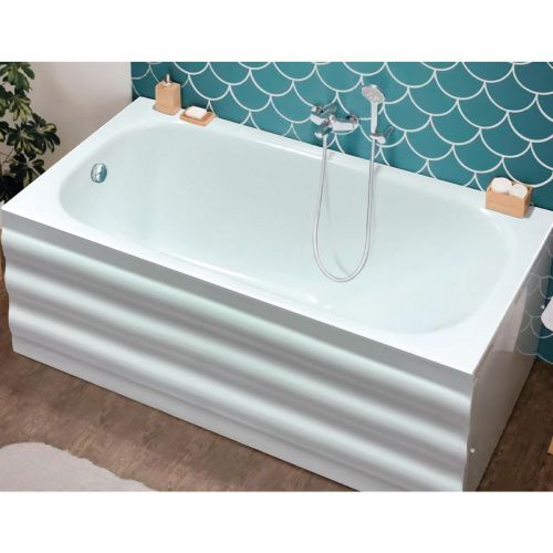 Ванна акриловая Aquanika Norma A1015070017 150х70 пристенная прямоугольная - фото 3