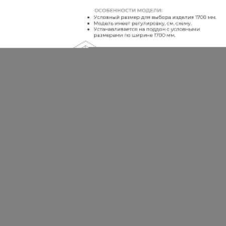 Душевая дверь RGW Passage 030811417-11 170х195 стекло прозрачное профиль хром