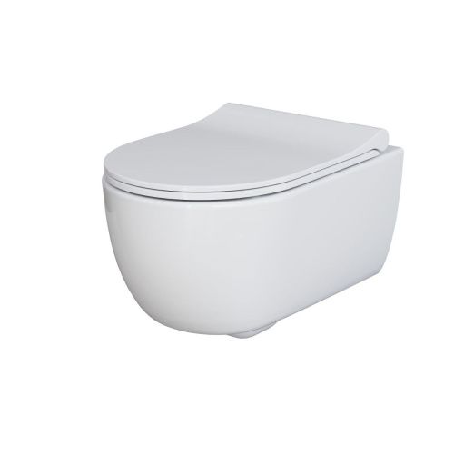 Унитаз подвесной Ambassador Abner 103T20001R-102T20001S белый с сиденьем микролифт