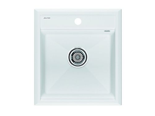 Кухонная мойка Paulmark STEPIA 45 PM114651-WH 45х50 цвет белый