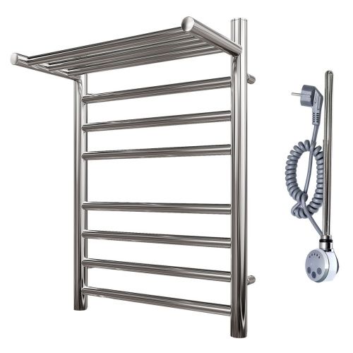 Полотенцесушитель электрический Point Аврора Премиум PN10146SPE 45х60 хром - фото 4