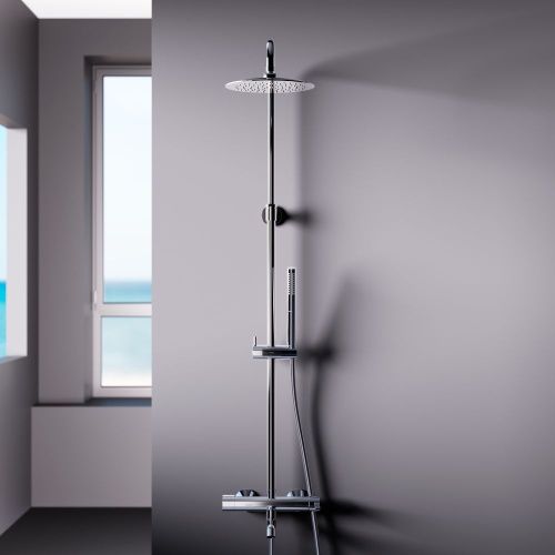 Душевая стойка Damixa Scandinavian Pure 936740000 настенная цвет хром - фото 4