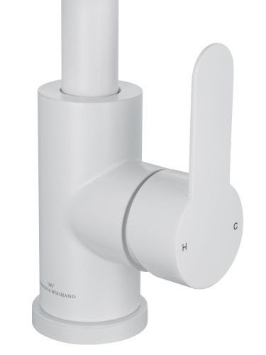 Смеситель для кухни Wonzon & Woghand WW-AE4554-MW на мойку белый - фото 4