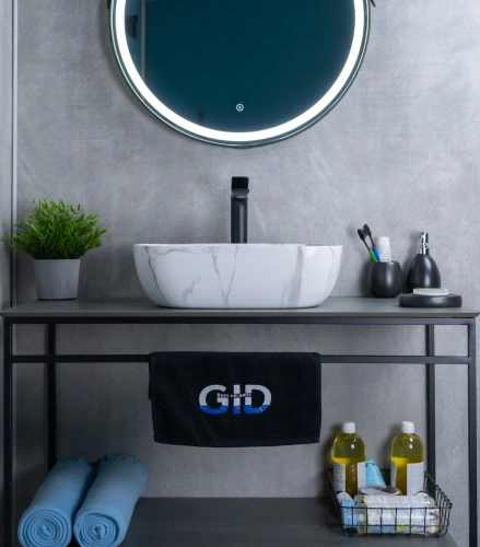 Раковина керамическая Gid Geométrico 54469 50х30 накладная цвет многоцветный без отверстий под смеситель - фото 3