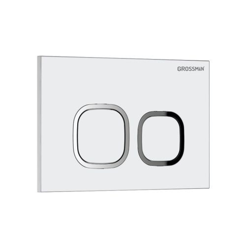 Клавиша смыва механическая Grossman Cosmo 700.K31.02.000.000 цвет белый - фото 2