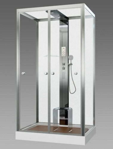 Душевая кабина AvaCan Z122MTSTEAM 120х90 прямоугольная с крышей ориентация универсальная - фото 4
