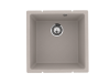 Кухонная мойка Ulgran Quartz Under 400-10 45х45 цвет бежевый