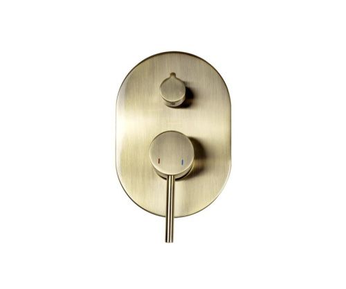 Душевая система Bronze de Luxe 14582/1BR встраиваемая в стену цвет бронза - фото 5