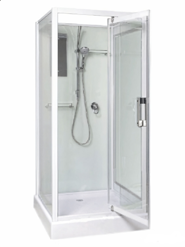 Душевая кабина River TANA 10000002997 100х100 квадратная без крыши ориентация универсальная - фото 3