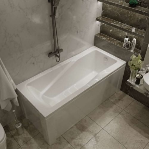 Ванна акриловая гидромассажная Timo HELLA HELLA1575-KT15-SPV1505-T-CM-T-BM-T-CT 150х75 пристенная прямоугольная с каркасом - фото 5