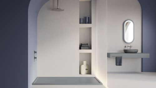 Раковина из искусственного камня Zenon Duero 4000.000.000.000.09341 50х30 накладная цвет белый - фото 4