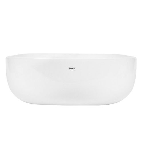 Раковина из сантехнического фарфора Bond Oval S59-600 60х40 накладная цвет белый без отверстий под смеситель - фото 5