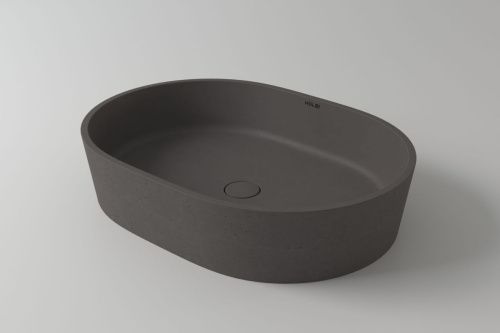Раковина из искусственного камня Holbi ARIEL 2.02.011.44.4 60х40 накладная цвет серый