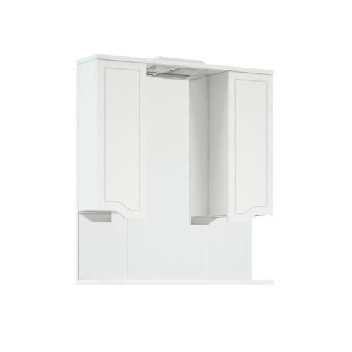 Зеркало-шкаф Corozo Мирра SD-00001516 80х80 подвесной цвет белый - фото 5