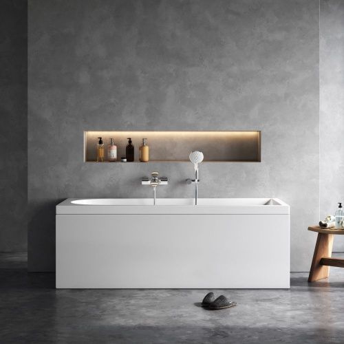 Ванна акриловая Am.Pm Spirit W72A-170-070W-A2 170х70 пристенная прямоугольная без каркаса - фото 4