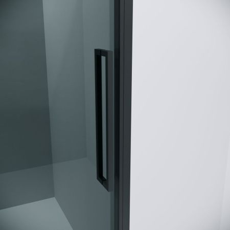 Душевая дверь Grossman Cosmo 100.K33.02.100.21.10 100х195 стекло тонированное профиль черный