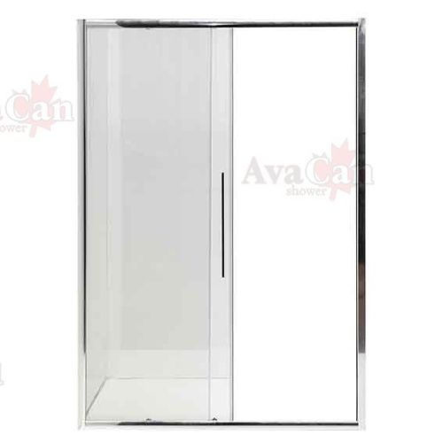 Душевая дверь AvaCan FC120 140х195 стекло прозрачное профиль хром - фото 4