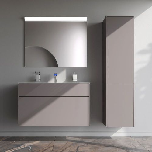 Тумба под раковину Am.Pm Inspire V2.0 M50AFHX1003EGM 100х50 подвесная цвет серый - фото 5