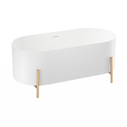 Ванна акриловая Wellsee FR.Euphoria 2.0 235501002 170х75 отдельностоящая овальная с ножками - фото 2