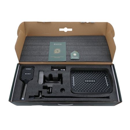 Душевая стойка Splenka S31.24.09 настенная цвет серый