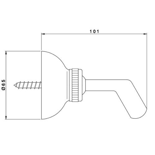 Держатель для душа Nicolazzi Doccia 7125BZ бронза - фото 2