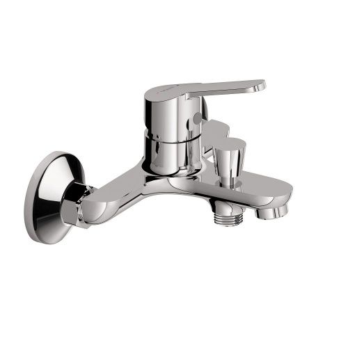 Душевая стойка Dorff Norma D0711010 настенная цвет хром/серый - фото 4