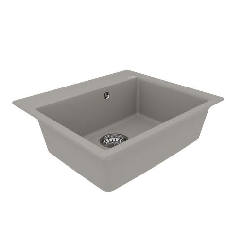 Кухонная мойка LeMark Hanka 570 9910015 57х50 цвет серый поверхность матовая - фото 2