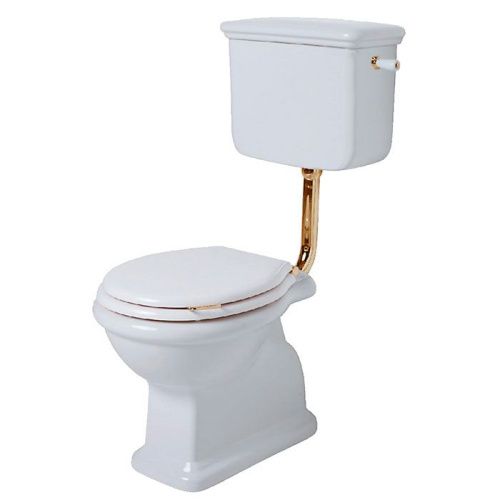 Низкая труба с механизмом слива Simas D11oro