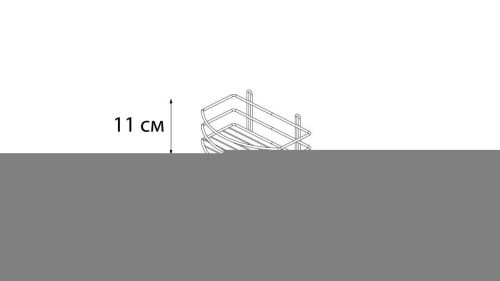 Полка в ванную комнату Fixsen FX-720W-1 - фото 3