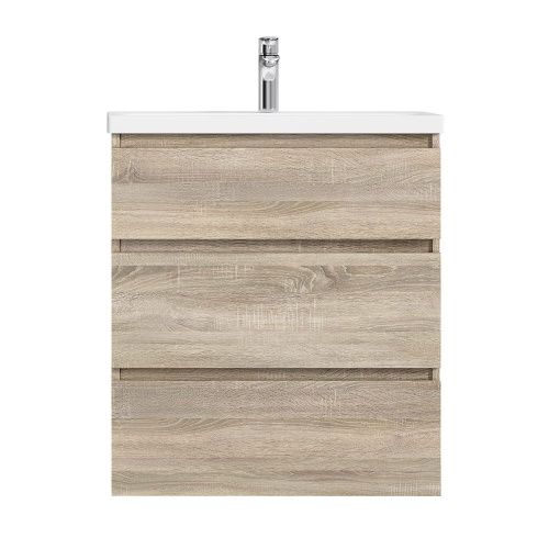 Тумба под раковину Am.Pm Gem S M91FSX0752OF 80х40 напольная цвет коричневый - фото 2